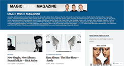 Desktop Screenshot of magicmusicmagazine.com